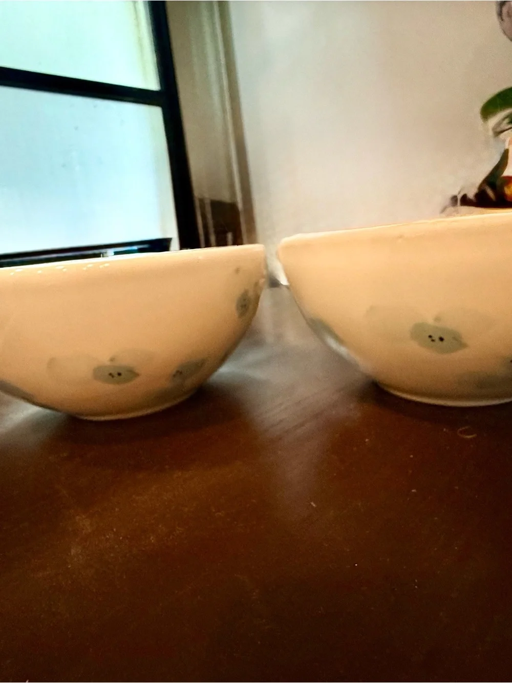 Threshold Eva Stoneware Bowls Set - Yellow & Blue Floral Microwave Safe